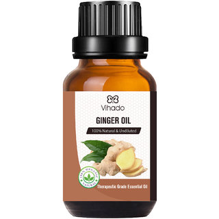 Vihado Premium Ginger Pure and Natural Essential Oil (30 ml) (Pack of 1) (30 ml)