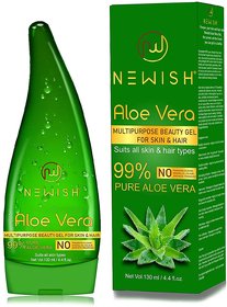 Newish Pure Aloe Vera Gel For Face Glow Hair Growth Skin Moisturizer For W