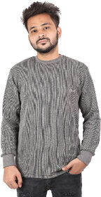 Gophar winter wear round neck dark grey Thermal for men's.