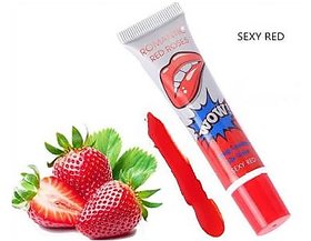Romantic Bear PEEL OFF LIPSTICK  (Sexy Red, 15 ml) PACK OF 2
