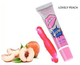 Romantic Bear PEEL OFF LIPSTICK  (LOVELY PEACH, 15 ml) PACK OF 2