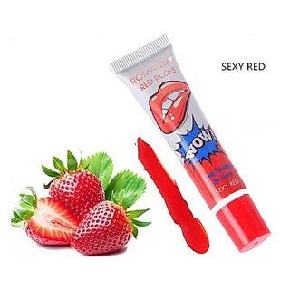 Romantic Bear PEEL OFF LIPSTICK  (Sexy Red, 15 ml) PACK OF 2