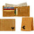 Eaglebuzz Leather wallet with Sim And SD Card slot (E565)