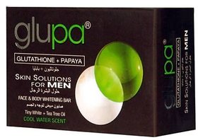 Glupa Papaya + GLUTATHION Men Soap (Made in Philippines)  (135 g)