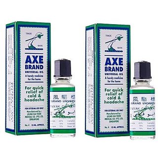 Axe Brand Universal Oil #IMPORTED - 10 Ml  Pack of 2