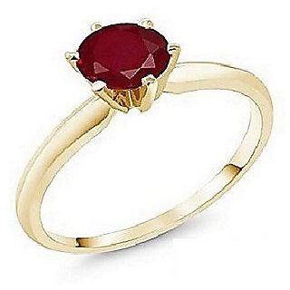 Ruby Ring- 6.25 Ratti A1 Quality Ruby Manik Ring For Women's and Men's by CEYLONMINE