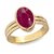 Ruby Ring-5.25 Ratti Natural Certified Ruby Manik Panchdhatu Ring by CEYLONMINE