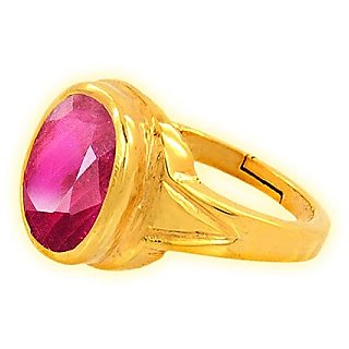 Ruby Ring-7.25 carat Natural red Stone ring by CEYLONMINE