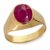 Red 7.25 Ratti Natural Certified Ruby Ring for Men and Women by CEYLONMINE