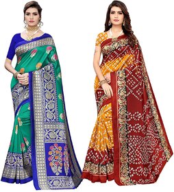 SVB Sarees Mysore Silk Saree Combo Of 2 Saree