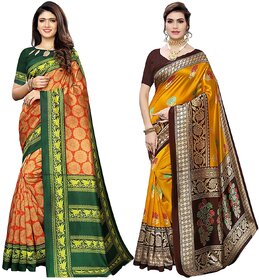 SVB Sarees Art Silk Saree Combo Of 2 Saree