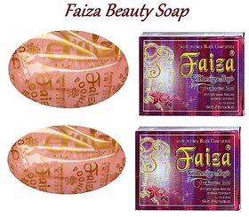 Faiza Beauty Soap For Skin Whitening Pack Of 2