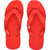 FOMO Men's Red Health Flip Flops