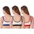 Gymwear Sport Bra for Women and Girls Pack of 3