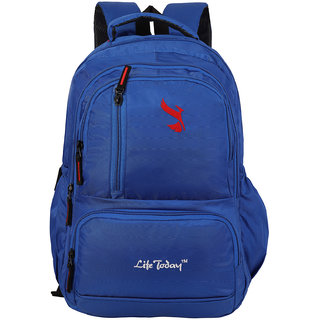 Life Today 15.6 Inch Laptop Bag - Laptop Backpack (Royal Blue)