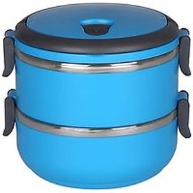 Container 1400 ML Thermos Insulated Hot Lunch Pack Tiffin Box Set Of 1 Pic