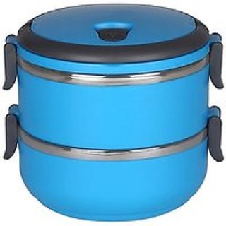 Container 1400 ML Thermos Insulated Hot Lunch Pack Tiffin Box Set Of 1 Pic