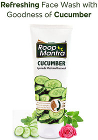 Roop Mantra Cucumber Face Wash (Herbal Face Wash for All) (Pack of 1, 100ml)