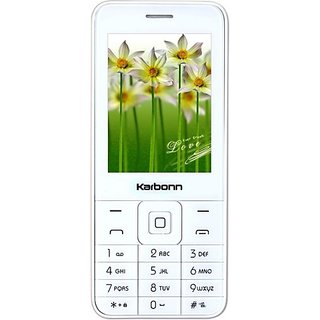 Karbonn K-Phone 1 (White + Champagne)