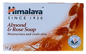 Himalaya Herbals Almond  Rose Soap, 75g