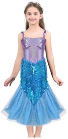 Kkalakriti Mermaid Jalpari Cosplay Imaginary Character Fancy Dress Costume For Kids