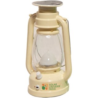 SUI LED Solar Lantern, Emergency Light  Lamp - Lalu - White