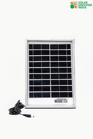 SUI 10w Solar Panel With 3 M Wire (Silver)