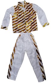 Western Disco Dance Retro Theme Fancy Shiny Dress For Stage Performance