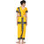 Odissi Odisha State Professional Dance Dress Costume Yellow
