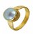 CEYLONMINE-designer Gold Plating Ring Pearl Gemstone 2.00 Ratti