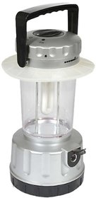 SUI Plastic CFL Lantern With 3 Way Charging (Multicolour, 7-watt)
