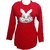 Red woolen Top
