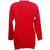 Red woolen Top