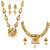 Gold Plated Traditional Designer Long Jewellery Set For Women