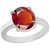 Hessonite Stone 2 Ratti Lab Certified Punchdhatu Silver Ring By CEYLONMINE