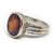 2 Ratti Hessonite silver Ring With Certified Astrological Stone by CEYLONMINE