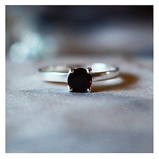 Hessonite Ring Stone 3.5 Ratti silver RING Natural Stone By CEYLONMINE