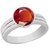 3.25 Ratti Natural IGI Lab Certified Hessonite Stone Silver Ring By CEYLONMINE