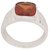 4 Ratti Natural IGI Lab Certified Hessonite Stone silver Ring By CEYLONMINE