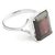 Hessonite Ring with 100% Original 4 Ratti Lab Certified Stone Silver Ring by CEYLONMINE