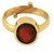 Natural Hessonite Stone 4 Ratti Gemstone Gold Plated Ring By CEYLONMINE
