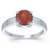 Hessonite Natural & Unheated Stone  4.5 Ratti Hessonite Silver Ring by CEYLONMINE