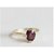 6.5 Carat Original  Certified Hessonite Gold Plated Ring by CEYLONMINE
