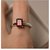 11.25 Ratti Natural Certified Hessonite silver Ring by CEYLONMINE