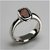 11.25 Ratti Natural IGI Lab Certified Hessonite Stone silver Ring By CEYLONMINE