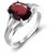 100% Real 8.5 Ratti Hessonite Silver Ring by CEYLONMINE