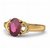 8 Ratti Hessonite Gold Plated Ring Astrological Stone by CEYLONMINE