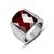 12.25 Ratti Natural Certified Hessonite silver Ring by CEYLONMINE