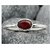Natural Hessonite Stone Lab Certified Silver 8.25 Carat Silver Ring BY CEYLONMINE
