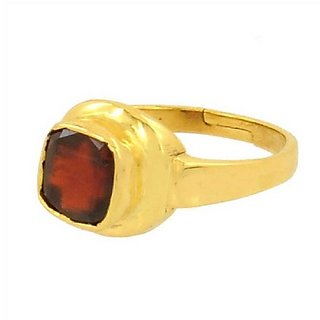 Natural Hessonite Gold Plated Ring 9.5 carat By CEYLONMINE
